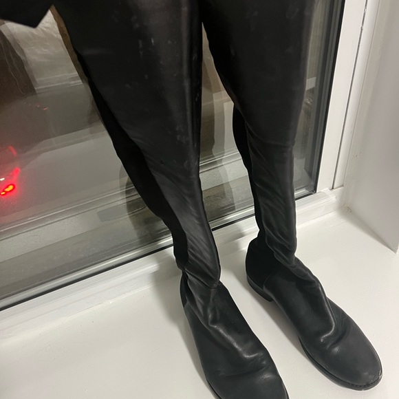 5050 Stuart weitzman leather boots - Picture 3 of 5